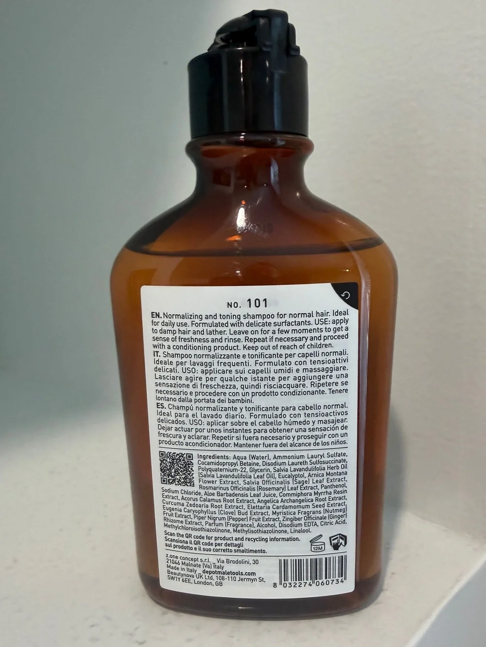 Depot The Male Tools & Co Hair 101 NORMALIZING DAILY SHAMPOO New